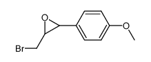 2-(bromomethyl)-3-(4-methoxyphenyl)oxirane Structure