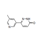 6-(5-甲基吡啶-3-基)哒嗪-3(2H)-酮结构式
