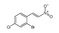 (E)-2-Bromo-4-Chloro-1-(2-Nitrovinyl)Benzene picture