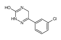 6-(3-chlorophenyl)-4,5-dihydro-2H-1,2,4-triazin-3-one Structure