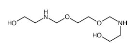 2-[2-[(2-hydroxyethylamino)methoxy]ethoxymethylamino]ethanol结构式