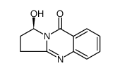 Pyrrolo[2,1-b]quinazolin-9(1H)-one, 2,3-dihydro-1-hydroxy-, (R)结构式