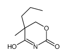 5-methyl-5-propyl-1,3-oxazinane-2,4-dione Structure