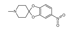 1'-methyl-5-nitrospiro[1,3-benzodioxole-2,4'-piperidine] Structure