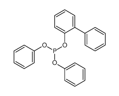 diphenyl (2-phenylphenyl) phosphite Structure