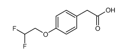 Benzeneacetic acid, 4-(2,2-difluoroethoxy) picture