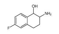 1-Naphthalenol, 2-amino-6-fluoro-1,2,3,4-tetrahydro结构式