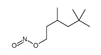 3,5,5-trimethylhexyl nitrite Structure