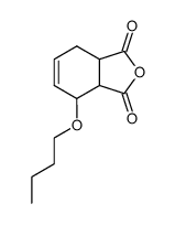 3-butoxy-cyclohex-4-ene-1,2-dicarboxylic acid anhydride Structure