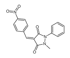 2-Methyl-4-(4-nitrobenzylidene)-1-phenyl-3,5-dioxopyrazolidine picture