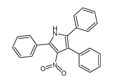 3-nitro-2,4,5-triphenyl-1H-pyrrole结构式