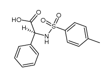 (S)-α-{[(4-methylphenyl)sulfonyl]amino}benzeneacetic acid Structure