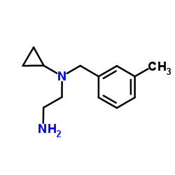 N-Cyclopropyl-N-(3-methylbenzyl)-1,2-ethanediamine Structure