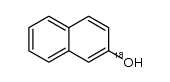 naphthalen-2-[18O]-ol Structure