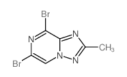 6,8-Dibromo-2-methyl-[1,2,4]triazolo[1,5-a]pyrazine structure