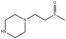 Piperazine, 1-[2-(methylsulfinyl)ethyl]-结构式