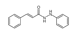 3-phenylacrylic acid N'-phenylhydrazide结构式