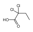 2,2-dichlorobutanoic acid structure