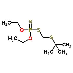 Terfbufos Structure