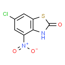 6-CHLORO-4-NITRO-2(3H)-BENZOTHIAZOLONE结构式