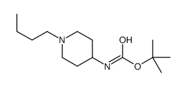 tert-butyl N-(1-butylpiperidin-4-yl)carbamate picture