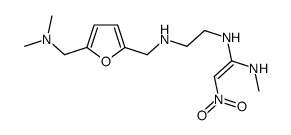 (E)-1-N'-[2-[[5-[(dimethylamino)methyl]furan-2-yl]methylamino]ethyl]-1-N-methyl-2-nitroethene-1,1-diamine Structure