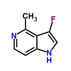 3-Fluoro-4-methyl-1H-pyrrolo[3,2-c]pyridine Structure