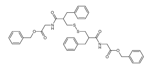 2,2'-((3,3'-二硫烷二基双(2-苄基丙酰基))双(氮杂二基))二乙酸二苄酯图片