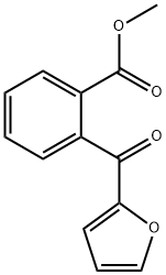 methyl 2-(furan-2-carbonyl)benzoate结构式