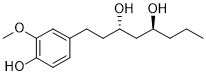 (3S,5S)-[4]-Gingerdiol Structure