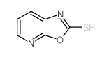 恶唑并[5,4-b]吡啶-2(1H)-硫酮结构式