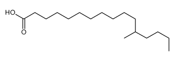 12-methylhexadecanoic acid结构式