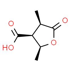 3-Furancarboxylicacid,tetrahydro-2,4-dimethyl-5-oxo-,[2S-(2alpha,3alpha,4alpha)]-(9CI)结构式