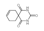 8,10-diazaspiro[5.5]undec-3-ene-7,9,11-trione structure