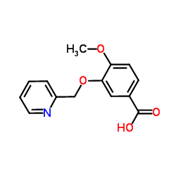 4-METHOXY-3-(PYRIDIN-2-YLMETHOXY)BENZOIC ACID picture