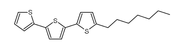 5-heptyl-2,2':5',2''-terthiophene结构式