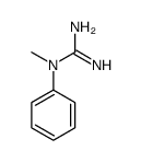 1-Phenyl-1-methylguanidine Structure