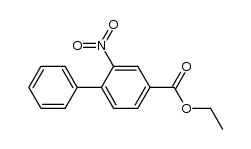 ethyl 2-nitro[1,1'-biphenyl]-4-carboxylate Structure