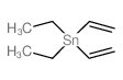 diethenyl-diethyl-stannane结构式