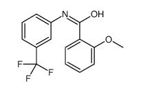 2-Methoxy-N-[3-(trifluoromethyl)phenyl]benzamide Structure