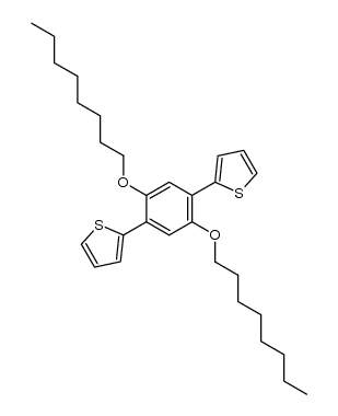 1,4-bis(thien-2-yl)-2,5-dioctyloxybenzene Structure