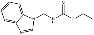 Ethyl N-(1H-1,3-benzodiazol-1-ylmethyl)carbamate结构式