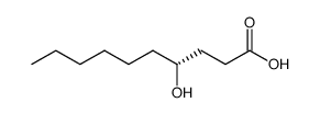 (R)-4-hydroxydecanoic acid结构式