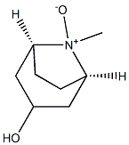 (1β,5β,8-syn)-3α-Hydroxy-8-methyl-8-azabicyclo[3.2.1]octane8-oxide structure