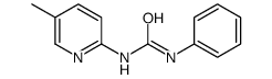 1-(5-methylpyridin-2-yl)-3-phenylurea Structure