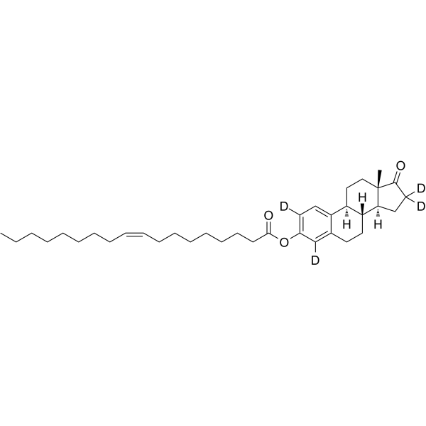 Oleoylestrone-d4 Structure