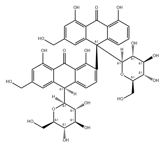 Barbaloin-related compound B Structure