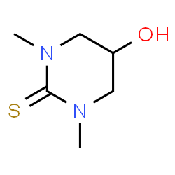 2(1H)-Pyrimidinethione, tetrahydro-5-hydroxy-1,3-dimethyl- (9CI) Structure