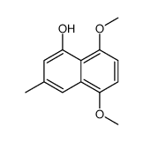 5,8-dimethoxy-3-methylnaphthalen-1-ol Structure