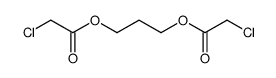 Chloro-acetic acid 3-(2-chloro-acetoxy)-propyl ester结构式